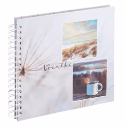 Hama Relax, Multicolore, 100 fogli, 10 x 15 cm, Rilegatura a spirale, Bianco, 50 fogli