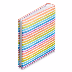 Hama Rainbow I album fotografico e portalistino Multicolore 200 fogli 10 x 15 Rilegatura del libro