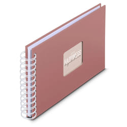 Hama 00009854 album fotografico e portalistino Terracotta 50 fogli Rilegatura a spirale