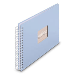 Hama 00009861 album fotografico e portalistino Blu, Turchese 50 fogli 10 x 15 Rilegatura a spirale