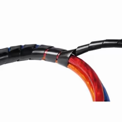 Hama Tubo flessibile raccoglicavi, nero, 2m - Vista aggiuntiva 2