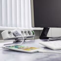 Hama 00020534 supporto per personal communication Supporto passivo Bianco
