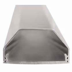 Hama Aluminium Cable Duct, silver sistema di canalina per cavo Alluminio