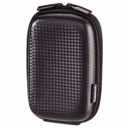 Hama Borsa "Hardcase Carbon Style" 60 H, nero (6,5x3x10,5 cm), Nero