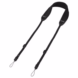 Hama 00027210, Fotocamera, Neoprene, Nero, Fibbia da bloccare con nottolino, Cinghia, 14,3 cm, 10 mm