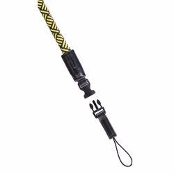 Hama Braid 120 tracolla Fotocamera Nylon Nero, Giallo - Vista aggiuntiva 4