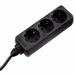 Hama 0003039, 3 presa(e) AC, 230 V, 50 Hz, 3500 W, Nero, 1,4 m