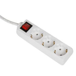 Hama 00030535 protezione da sovraccarico Bianco 3 presa(e) AC 3 m