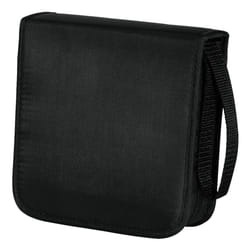 Hama CD Wallet Nylon 40, black 50 dischi Nero