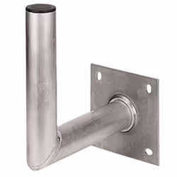 Hama Aluminium SAT Holder, Argento, Alluminio