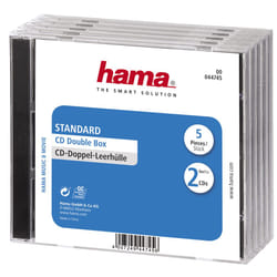 Hama Custodia per CD doppia - 5 pz.