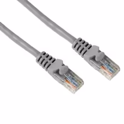 Hama Cavo rete Patch 8p8c M (RJ 45)/8p8c M (RJ 45), 5 metri, CAT 5e, UTP, grigio, 1 stella, 5 m, Grigio