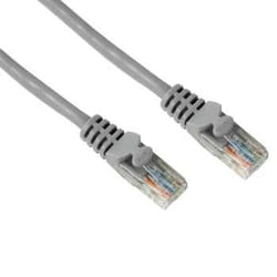 Hama Cavo rete Patch 8p8c M (RJ 45)/8p8c M (RJ 45), 5 metri, CAT 5e, UTP, grigio, 1 stella