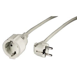 Hama 00047865 prolunghe e multiple 3 m 1 presa(e) AC Bianco