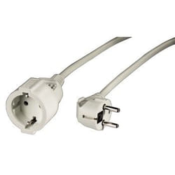 Hama 00047867 prolunghe e multiple 10 m 1 presa(e) AC Bianco