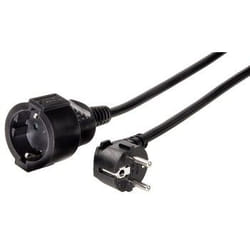Hama 00047871 prolunghe e multiple 10 m 1 presa(e) AC Nero