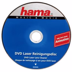 Hama 00048496, CD di pulizia dell'attrezzatura, Lettore DVD, Blu, 1 pz