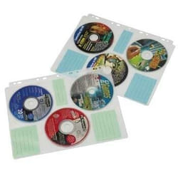 Hama CD-ROM Index Sleeves 60 dischi Trasparente