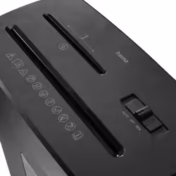 Hama Prime M50CD-B distruggi documenti Taglio a frammenti 68 dB 22 cm Nero - Vista aggiuntiva 3