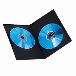 Hama DVD Slim Double-Box 25, Black 2 dischi Nero - Vista aggiuntiva 2