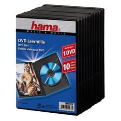 Hama Custodia Dvd Singola - 10 Pezzi