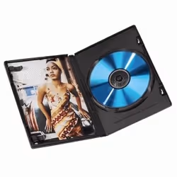 Hama Custodia Dvd Singola - 10 Pezzi