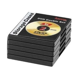 Hama Custodia Dvd Doppia 5 Pz.