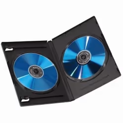 Hama Custodia Dvd Doppia 5 Pz.