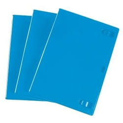 Hama Blu-ray Disc Double Jewel Case, 3 pcs./pack, blue 2 dischi