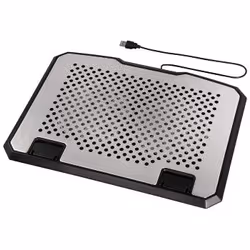 Hama Aluminium base di raffreddamento per laptop 39,6 cm (15.6") Alluminio