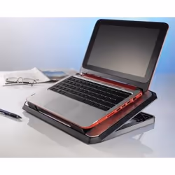Hama Aluminium base di raffreddamento per laptop 39,6 cm (15.6") Alluminio