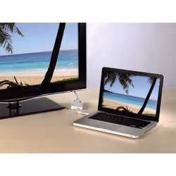 Hama mini DisplayPort - DVI/DisplayPort/HDMI DisplayPort + DVI + HDMI Bianco - Vista aggiuntiva 7