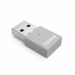 Hama 00053310, Wireless, USB, WLAN, 600 Mbit/s, Grigio