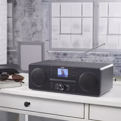 Hama DIR1570CBT Lettore CD portatile Nero, Grigio - Vista aggiuntiva 8