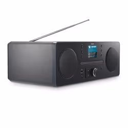 Hama 00054254 radio Personale Digitale Nero, Grigio