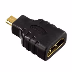 Hama High Speed HDMI Cable Ethernet, 1.50m + 2 HDMI adapters cavo HDMI 1,5 m HDMI tipo A (Standard) Nero