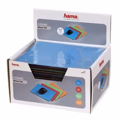 Hama Mousepad antiscivolo BLU/ROSSO/VERDE/ARANCIO - Vista aggiuntiva 2