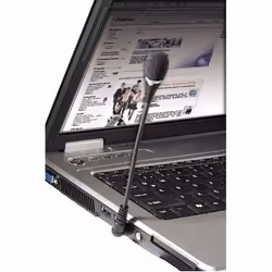 Hama Notebook VoIP Microphone, -62 dB, 30 - 16000 Hz, -1400 Ω, Cablato, Nero