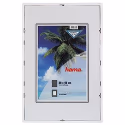 Hama "Clip-Fix" - 30 x 45 cm Trasparente
