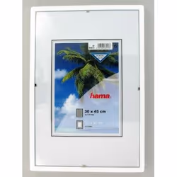 Hama "Clip-Fix" - 30 x 45 cm Trasparente