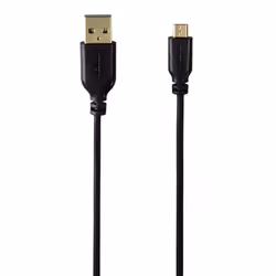 Hama 0.75m, USB2.0-A/USB2.0 Micro-B cavo USB 0,75 m USB A Micro-USB B Nero