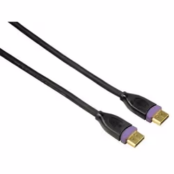 Hama Connecting Cable, display port plug - display port plug, 5 m, 5 m, DisplayPort, DisplayPort, Nero, Maschio/Maschio