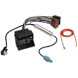 Hama Vehicle ISO Adapter with phantom powering for AUDI + VW Adattatore ISO