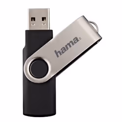 Hama 8 GB Rotate unità flash USB USB tipo A 2.0 Nero, Argento - Vista aggiuntiva 4