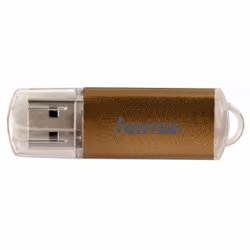 Hama 32GB Laeta unità flash USB USB tipo A 2.0 Marrone, Trasparente
