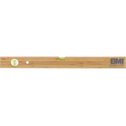 BMI - 661060 Livella a bolla in legno 1.0 mm/m