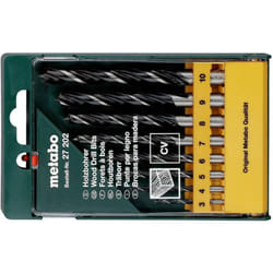 Metabo - 627202000 Kit punte a spirale da legno 8 parti 1 pz.
