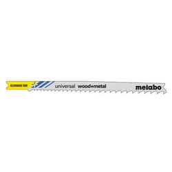 Metabo 623906000 lama per sega a gattuccio, sega a traforo e sega universale Lama per seghetto alternativo Bimetallo 5 pz