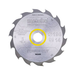 Metabo - Lama hw/ct 190x30, 14 wz 2 per sega circolare