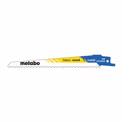 Metabo - Lames de scie sabre flexible L.150mm épaisseur 1,25mm dents 3,2-5,1mm coupe bi-métal.